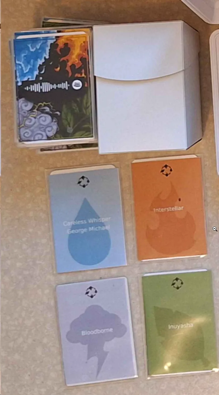 Cards and packaging
