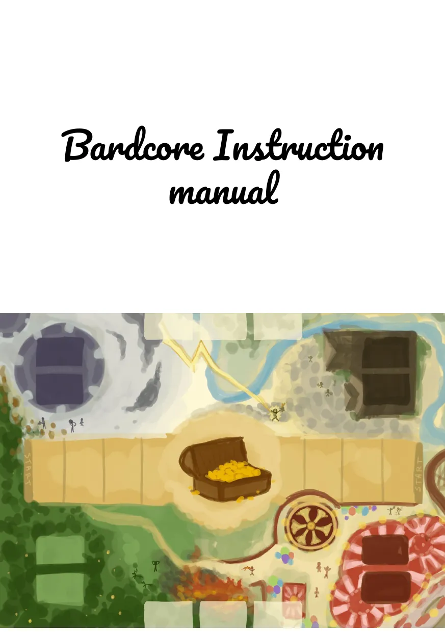 Manual cover with board