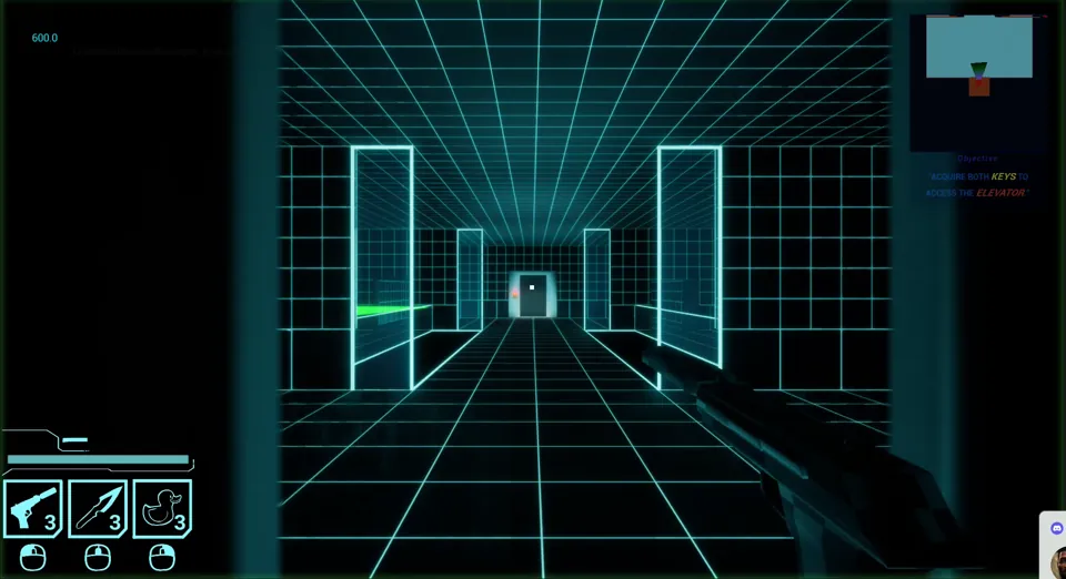 First-person gameplay