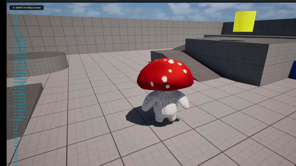 Rigged and animated in Unreal