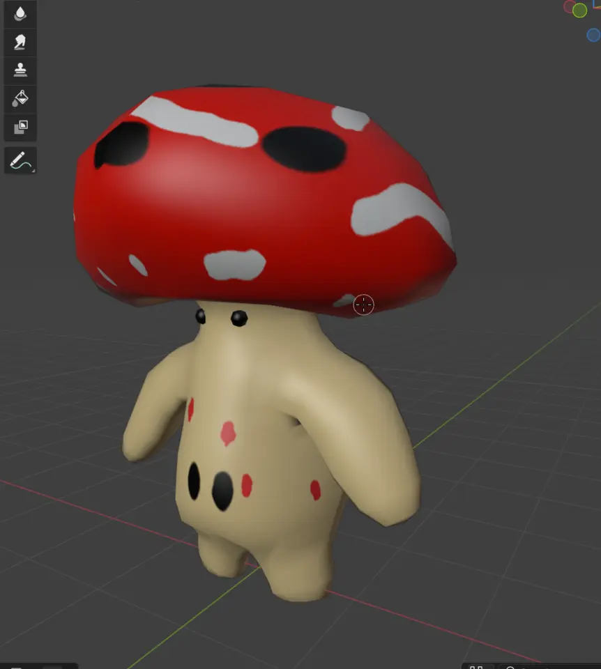 UV unwrapped and textured in Blender