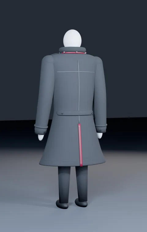 Standard Guy from behind