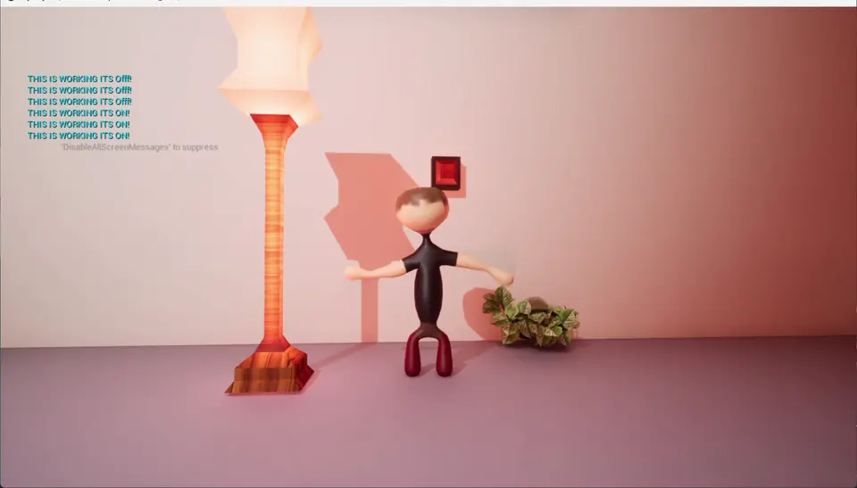 Light switch and lamp