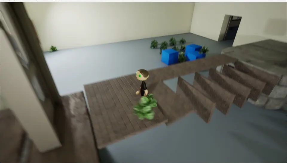 Tossing plants around
